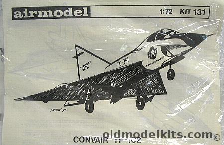 Airmodel 1/72 Convair TF-102 Trainer Conversion, 131  plastic model kit